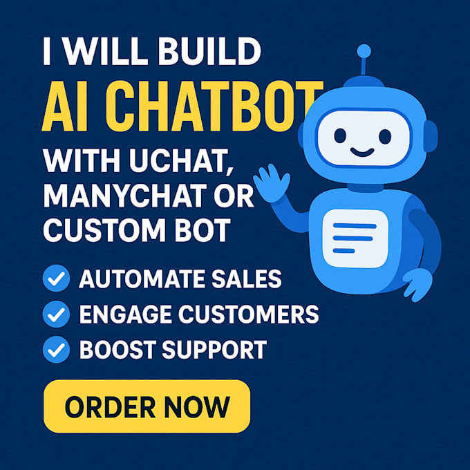 develop ai chatbot for whatsapp, telegram, website