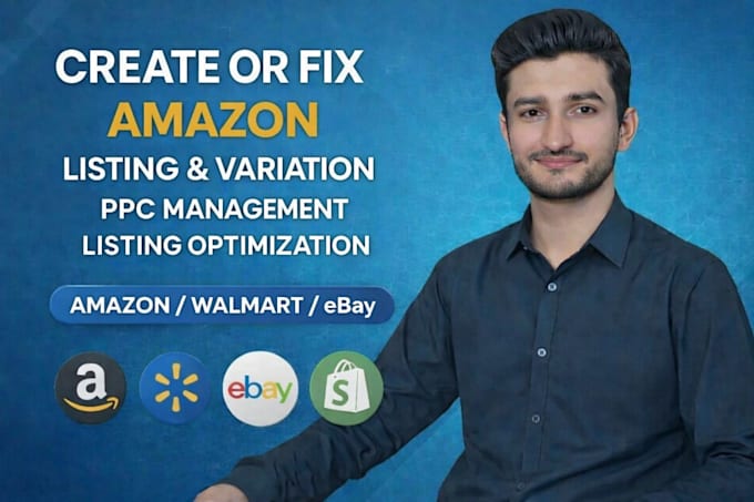 setup and optimize your amazon PPC campaigns, manage amazon fba ppc ads