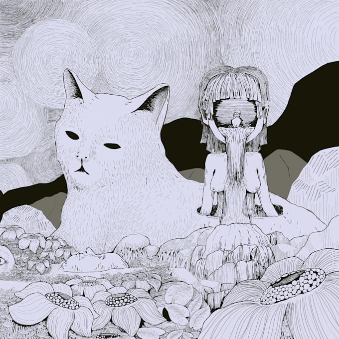 create ink digital art