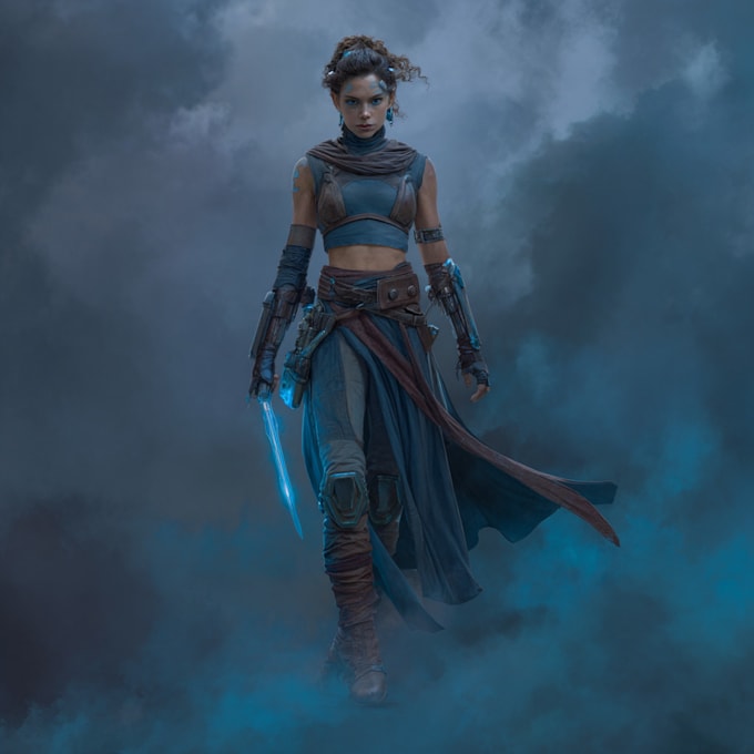 create custom sci fi heroes, aliens, and cyborgs