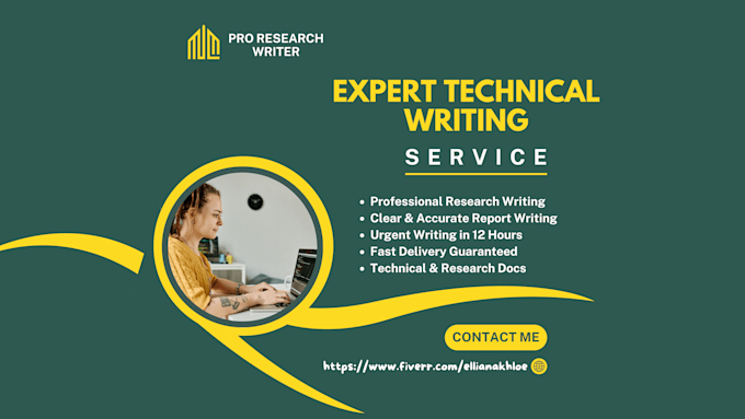 write research summaries and technical docs with 12 hour delivery