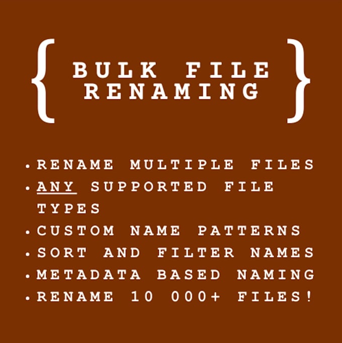 rename multiple files automatically