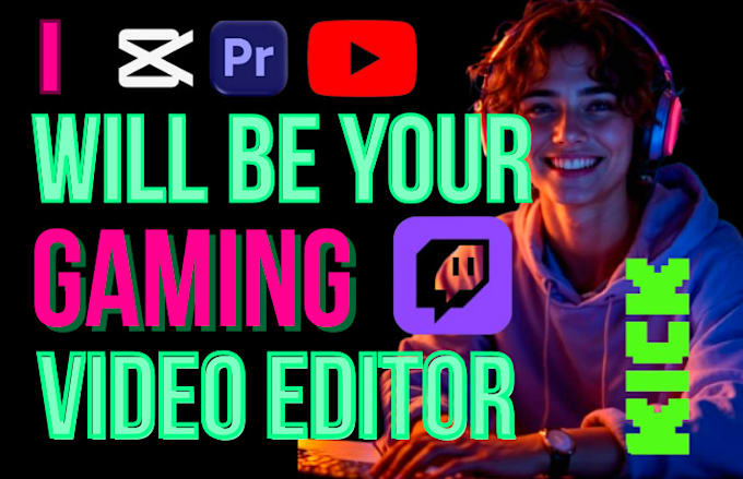 edit your gaming video, game montages, edit cinematic gameplay viral video