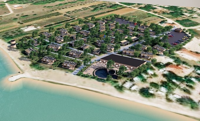 create 2d 3d site plan,landscape design,master plan,floor plan,walkthrough,revit