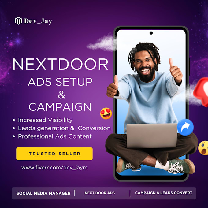 run, optimize nextdoor ads, ads manager for leads conversion