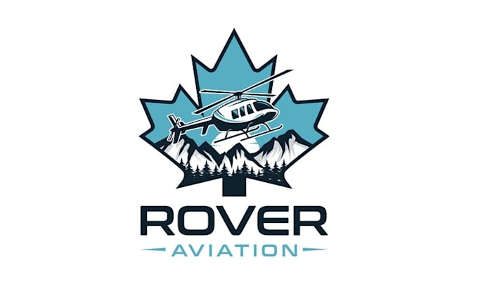 design canadian based helicopter company logo