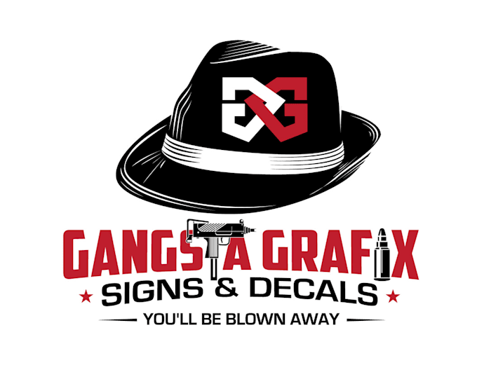 do high quality custom gangster logo design