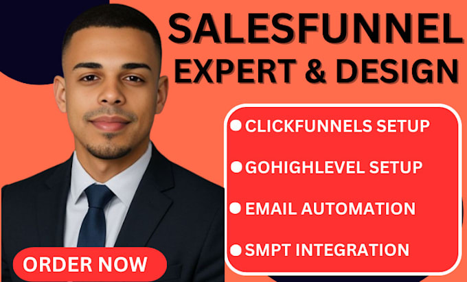 setup clickfunnels or gohighlevel email automation SMTP campaigns and newsletter