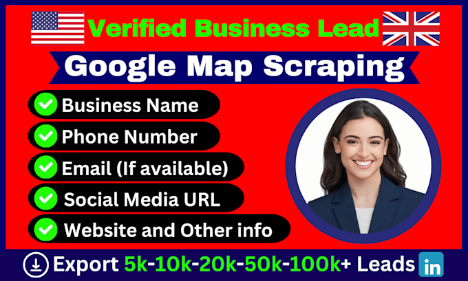 do google map scraping, b2b lead generation, business lead