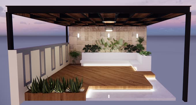 create realistic 3d landscape and architectural rendering