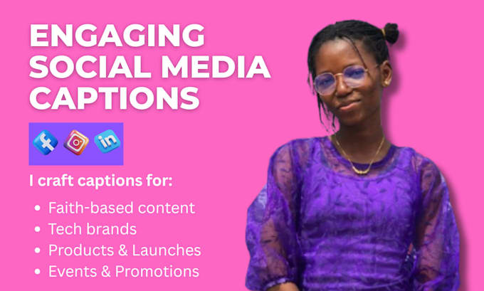 write converting social media captions for your brand