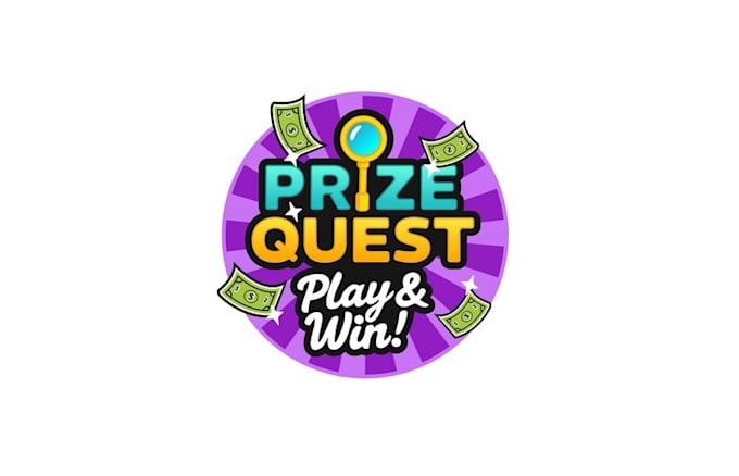 design awesome prize quest logo
