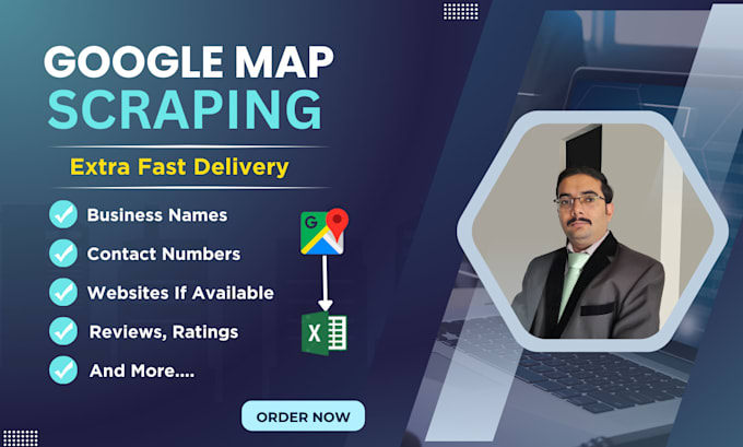 scrape google maps business data with emails and phone numbers