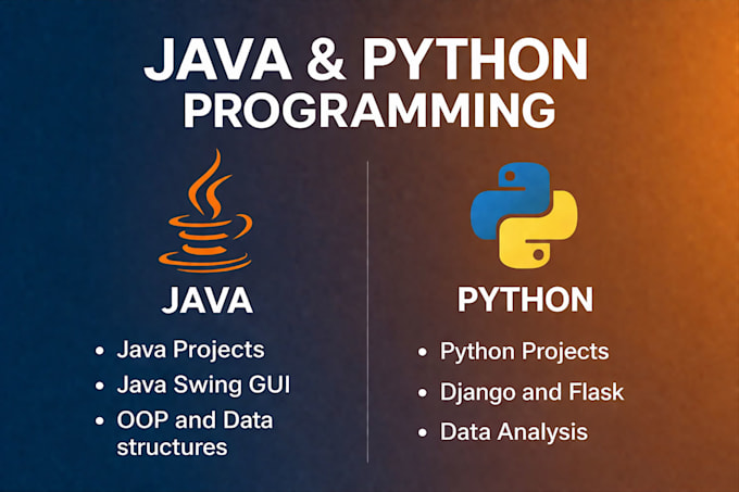 be python java developer for java python programming assignment