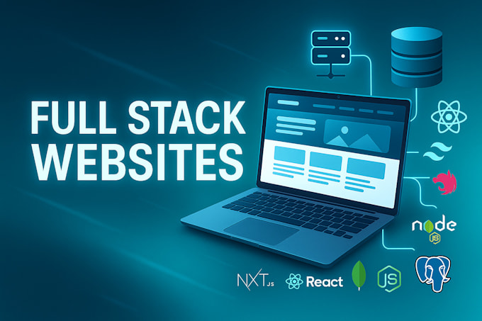 develop a professional full stack web app with frontend and backend