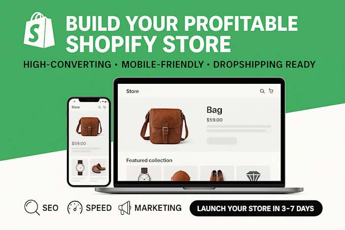 Design 6 figure shopify dropshipping store ecommerce website by Martins ...