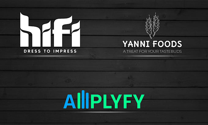 wordmark typography lettermark text based logo design