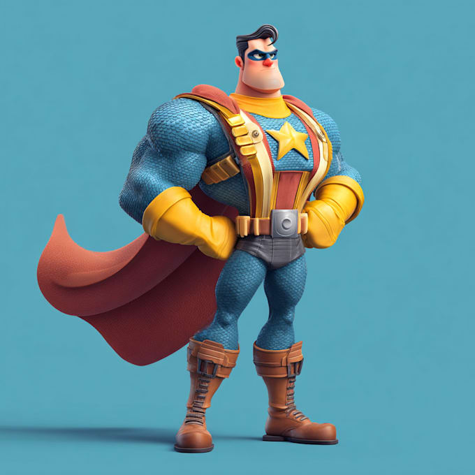 draw your superhero character design