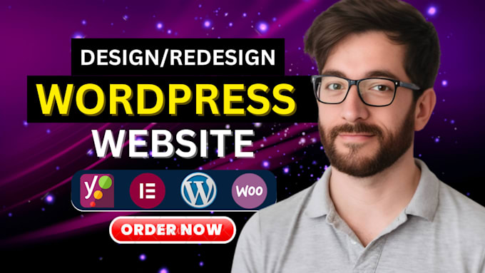 do wordpress website development, business website as a full stack developer