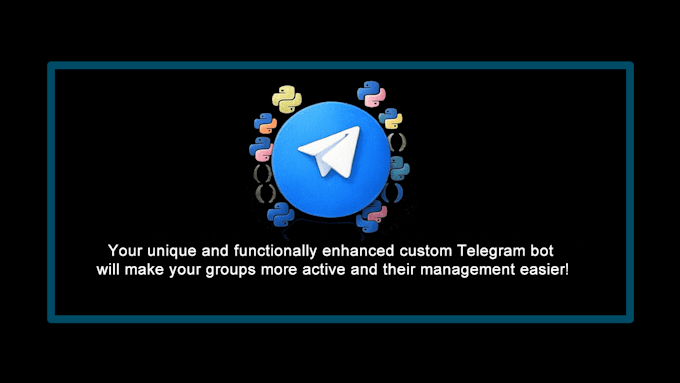 build a custom telegram bot with python