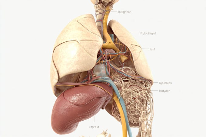 create 2d medical anatomy illustrations and animations