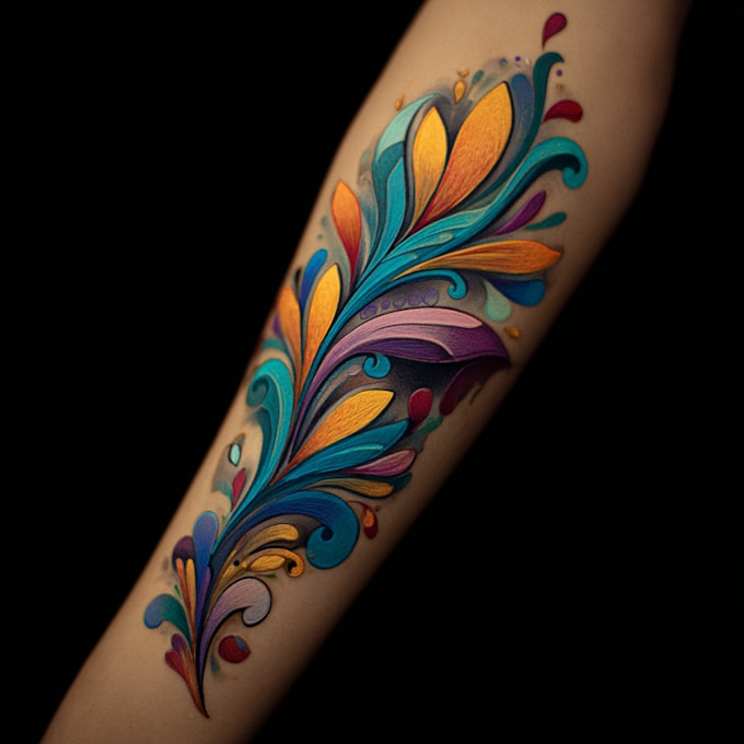 make a custom american traditional tattoo design