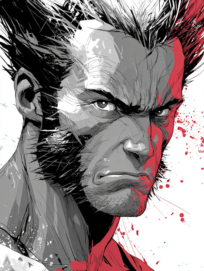 do a charcter of comic or design your comic character