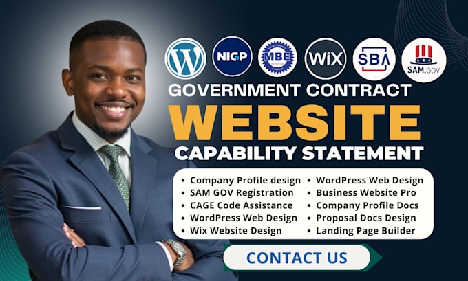 design government contract website for agencies, contract, bids on sam gov site