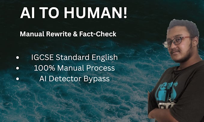 humanize ai content and fact check with academic grit