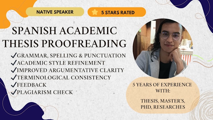 proofread your spanish thesis academically