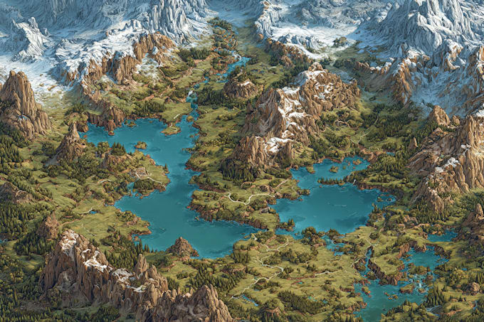 do fantasy map design