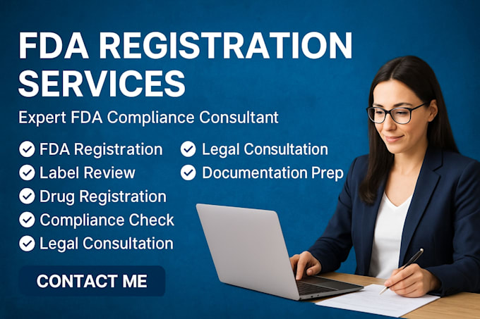 Fda registration compliance label review legal consulting by Charlotte ...