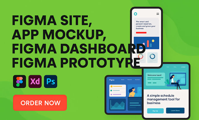 Design figma site,app mockup,figma dashboard,figma prototype by Corbett ...