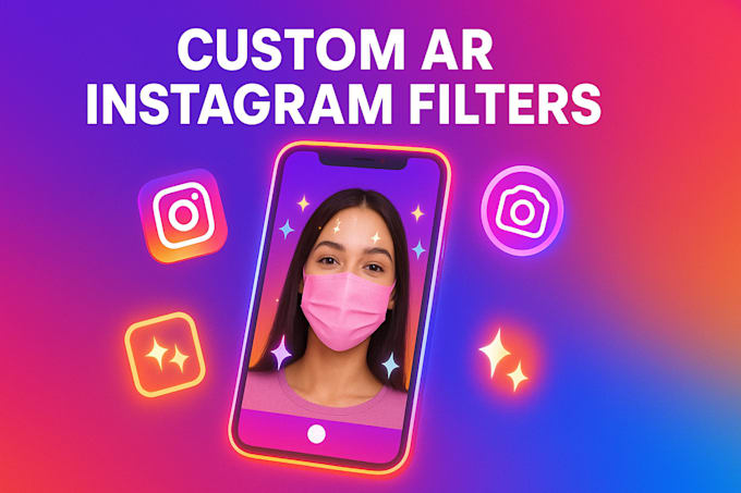 Design custom ar instagram filters and effects by Euphoria59 | Fiverr