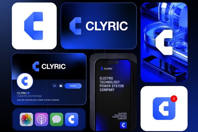 design logo, brand kit, and full cooperate identity