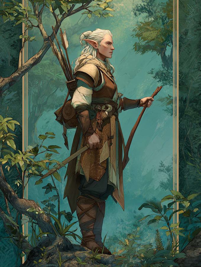 create amazing d and d character for you