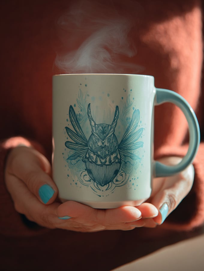 draw a mug or coffee mug design