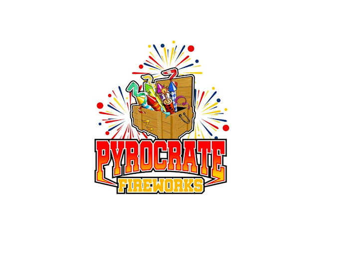 create professional and specially firework logo design