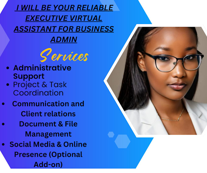 be your executive virtual assistant for long term