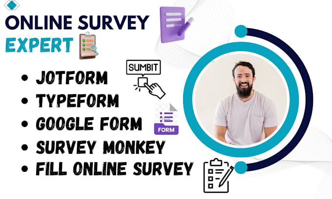 fill online survey questionnare polls google form jotform typform survey design