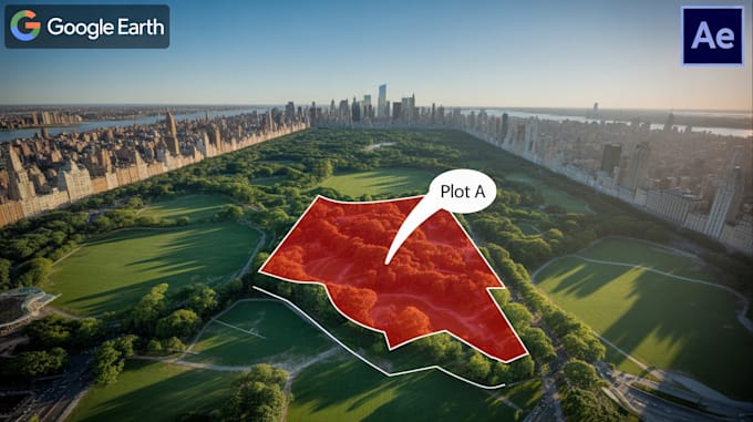 create professional land and property marking videos using google earth and maps