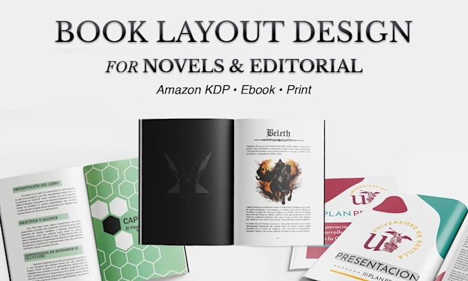 lay out your book in indesign for amazon or printing