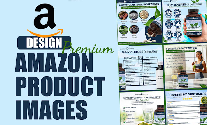 design amazon product listing images