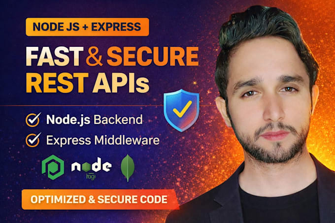 build fast and secure rest apis using node js and express