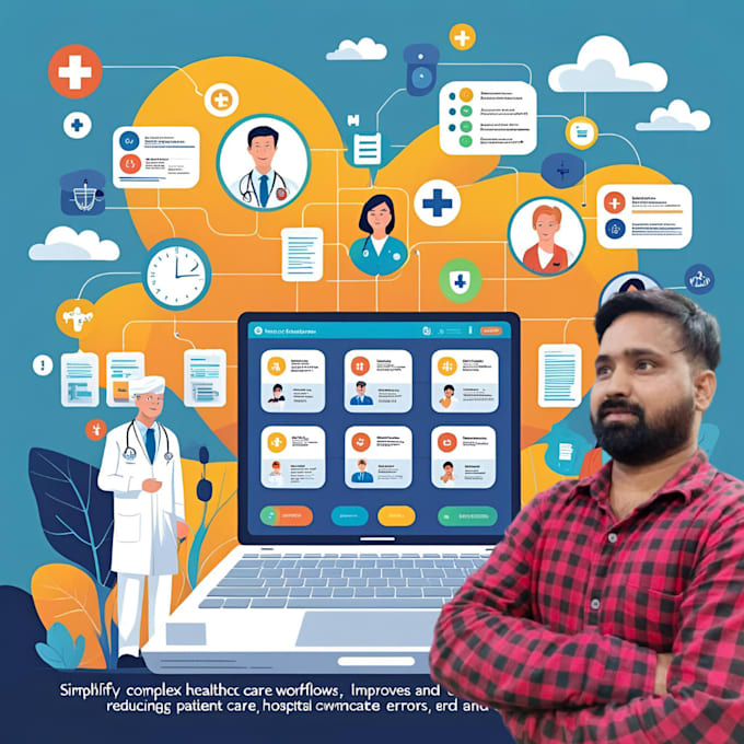develop efficient hospital management software, clinic management software