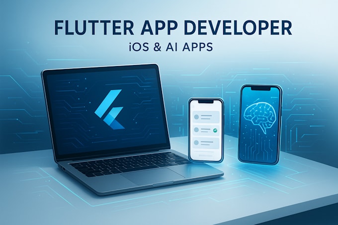 Develop ios mobile app flutter app developer ai mobile app flutter ios ...