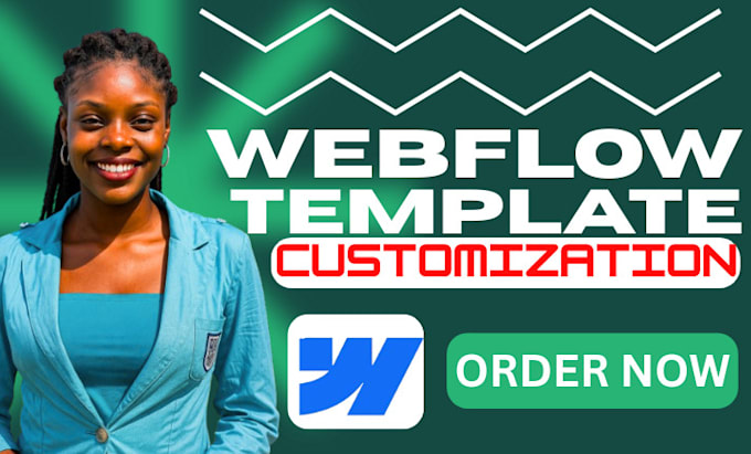 customize webflow templete bug fix error template issue figma to webflow expert