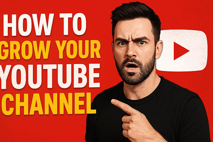 design an click worthy youtube thumbnail