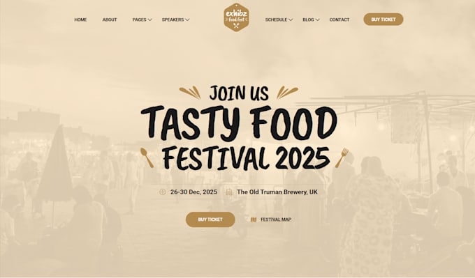 design a modern restaurant website, cafe, with online menu and ordering system