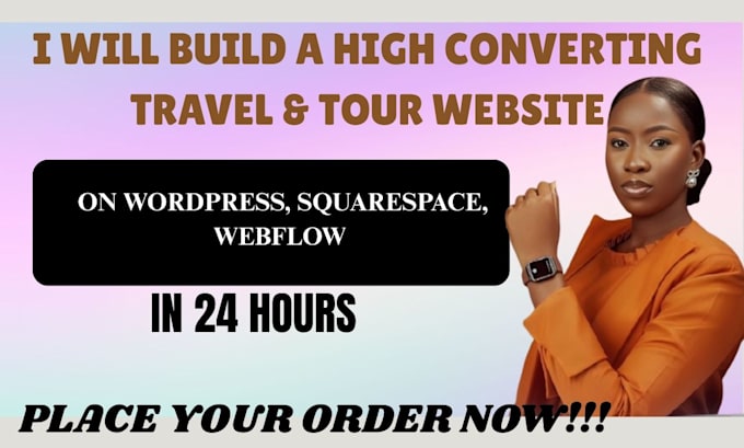 design tour booking website design 24hours conversion ready